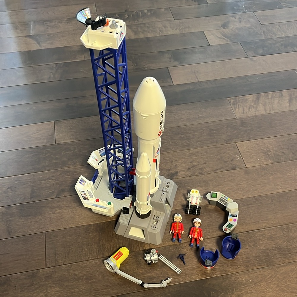 Playmobil Mission Space rocket with sound and lights